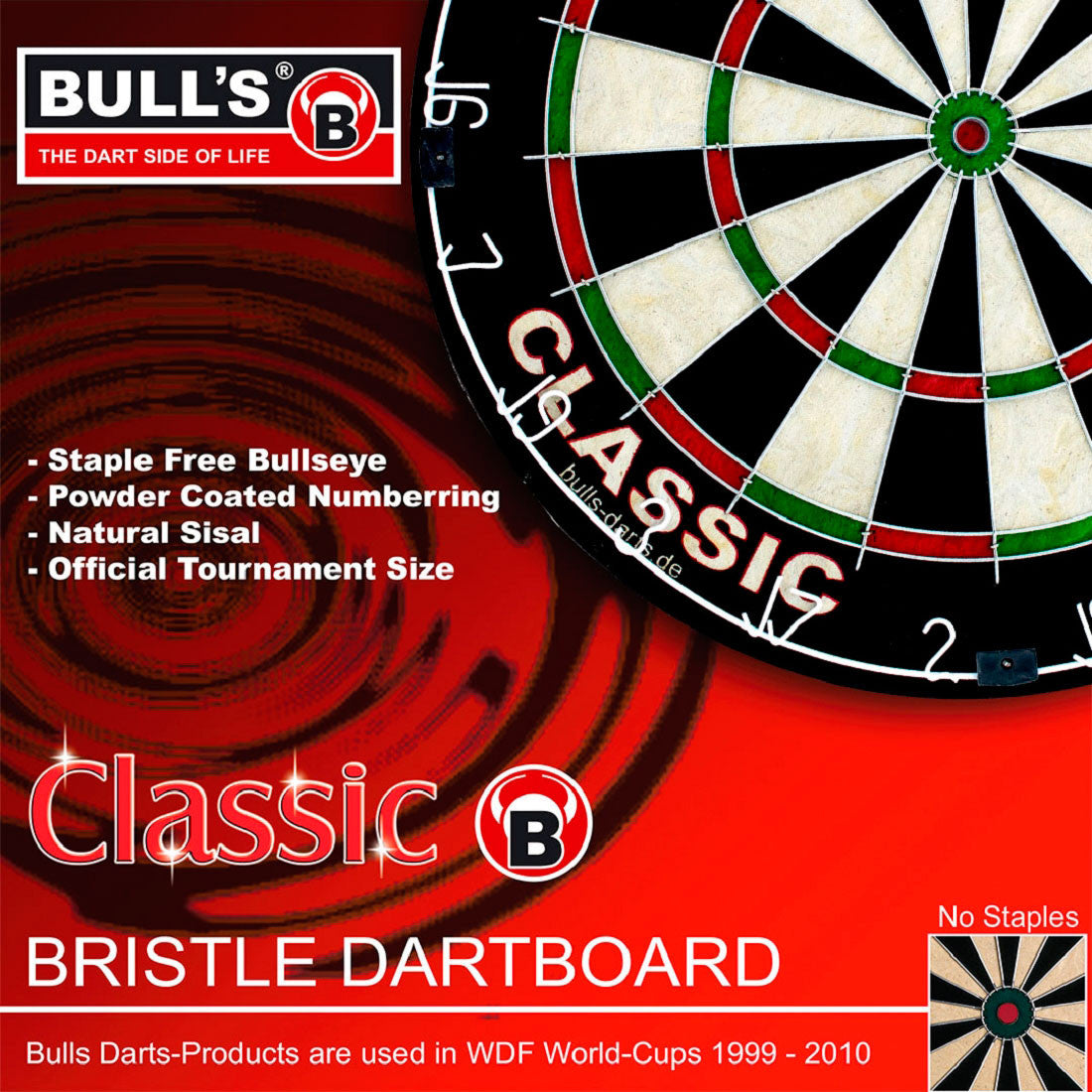 BULL'S Classic Bristle-Board