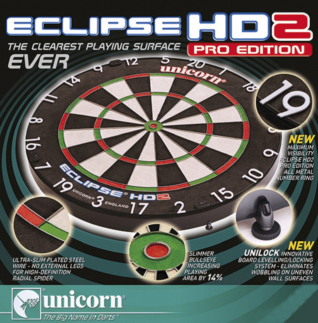 Dartboard Unicorn Eclipse HD2 Pro
